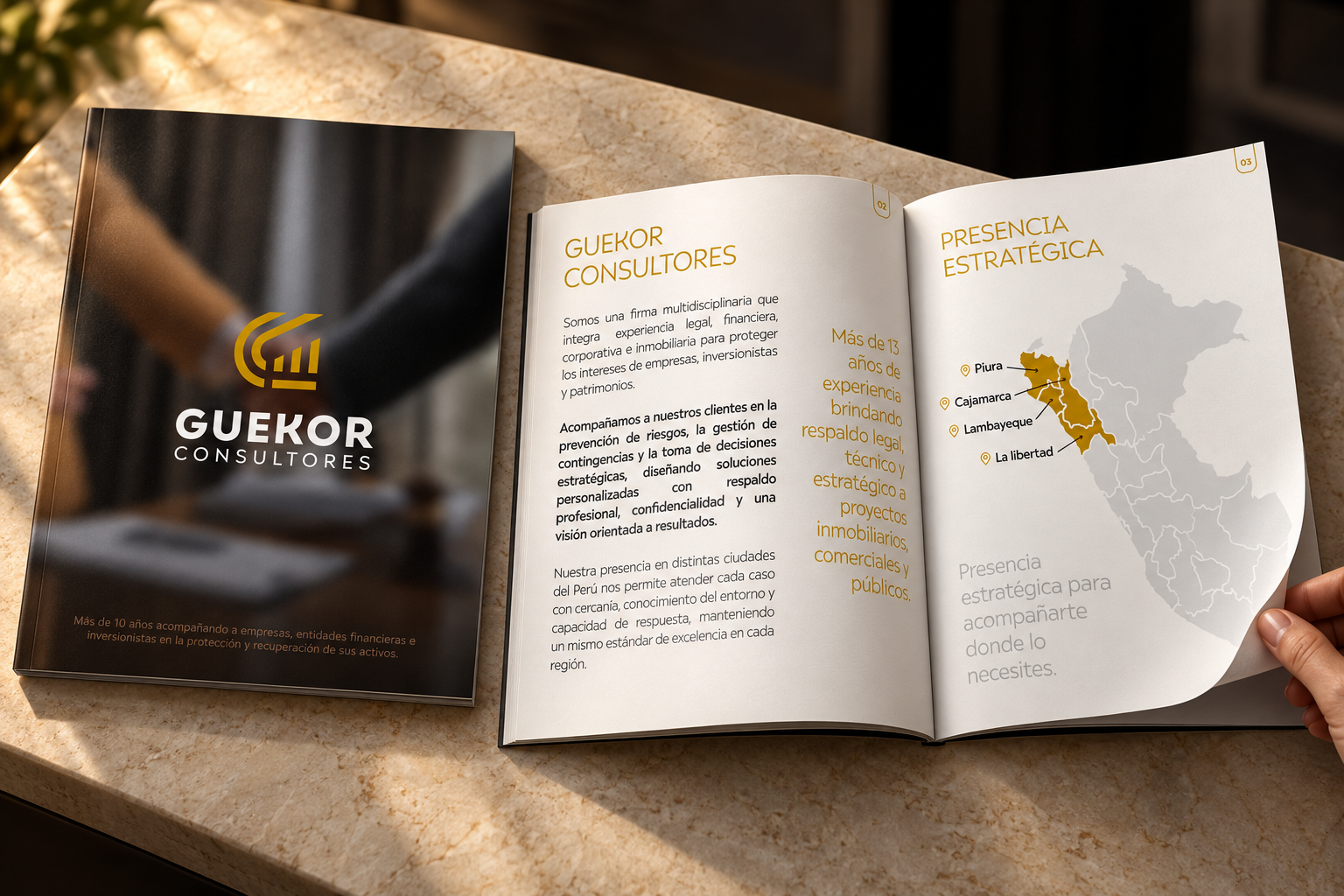 Brochure editorial de GUEKOR