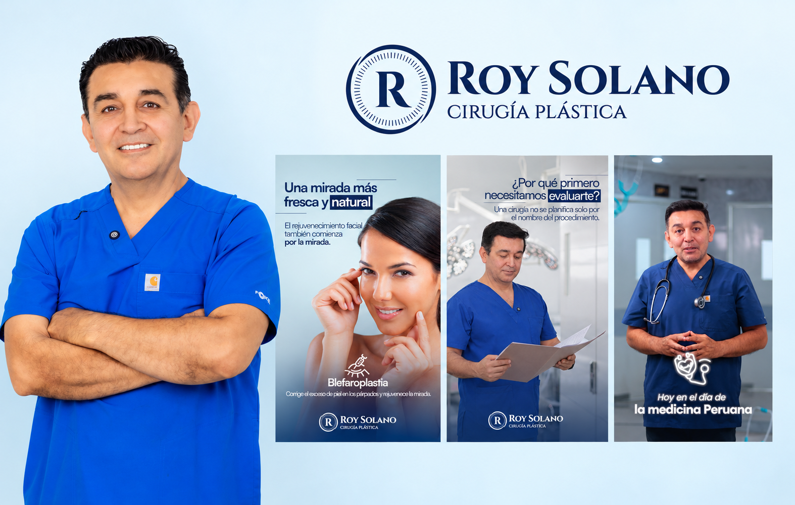 Roy Solano  retrato médico y piezas digitales