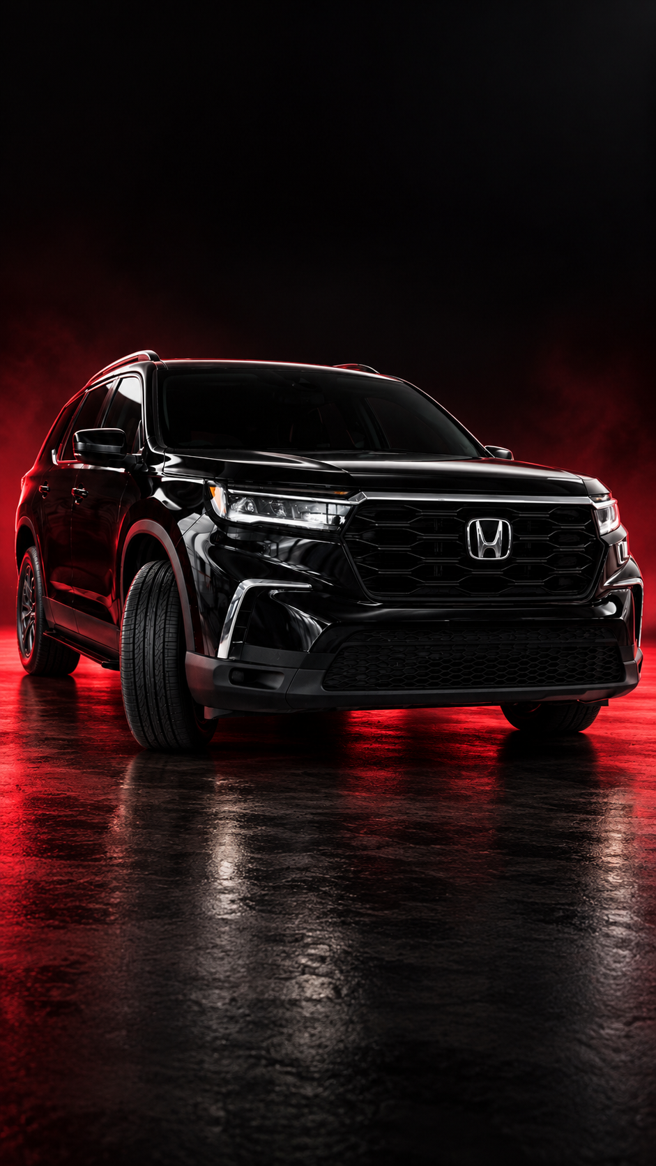 Honda Pilot en estudio cinematográfico