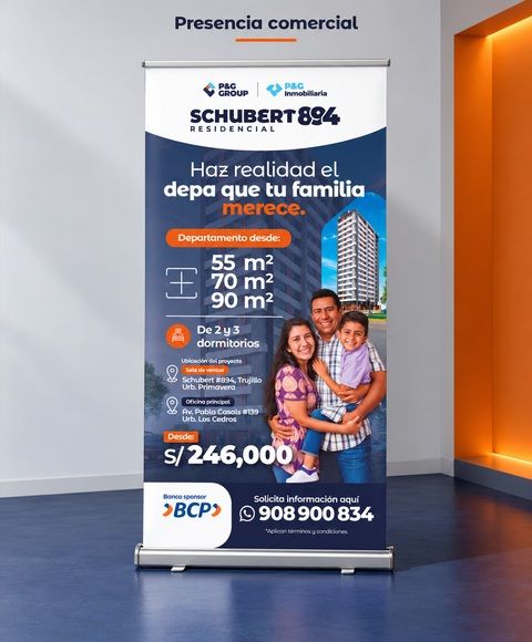 Rollscreen comercial de Schubert 894