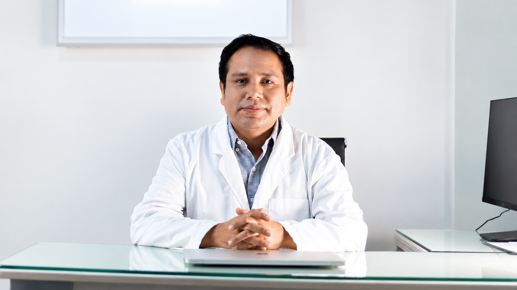 Retrato profesional de un médico