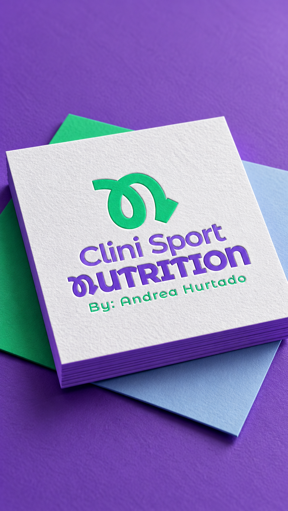 Tarjeta de marca Clini Sport Nutrition