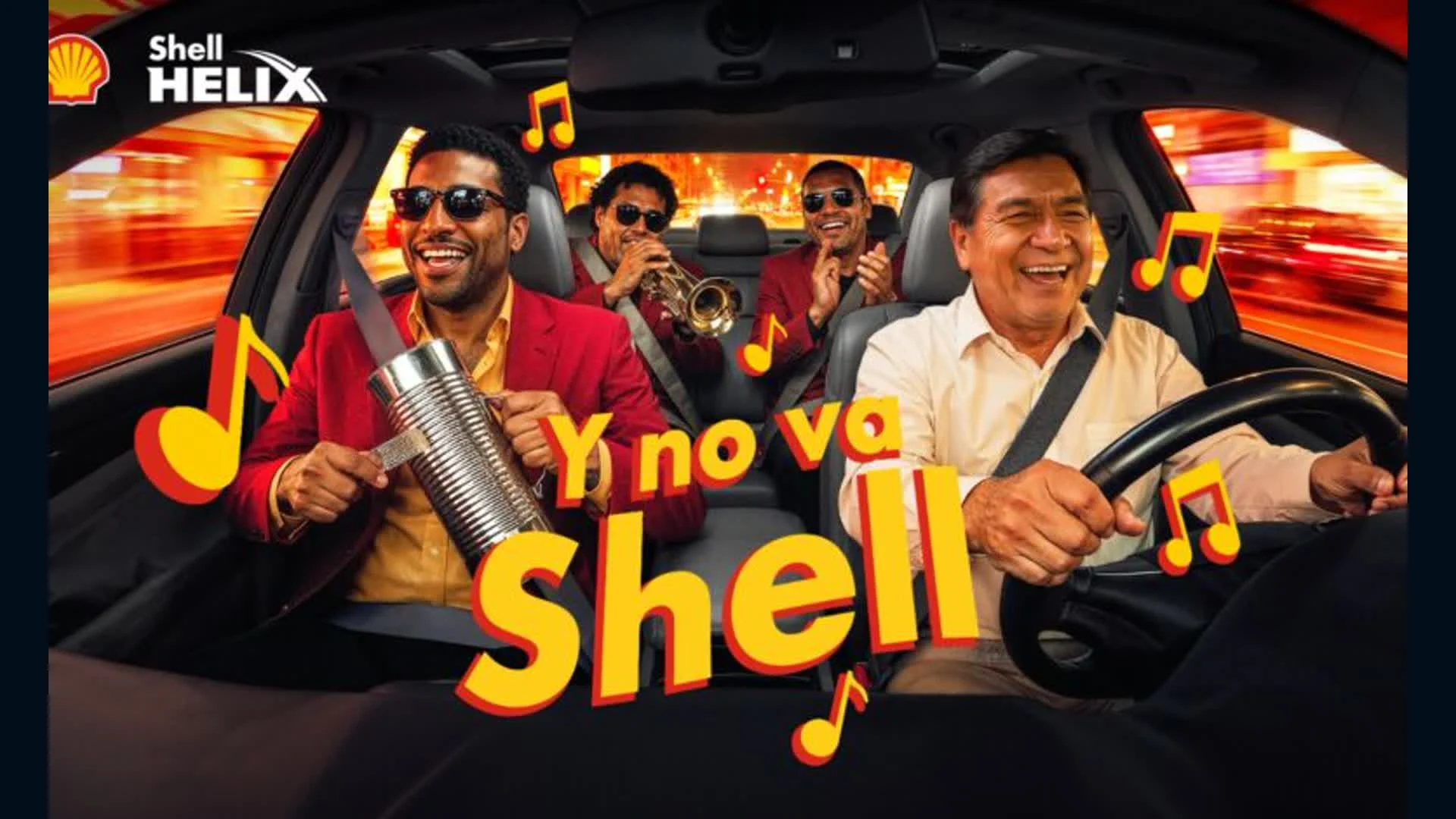 Pieza de la campaña “Y no va Shell”, dirigida a taxistas peruanos.