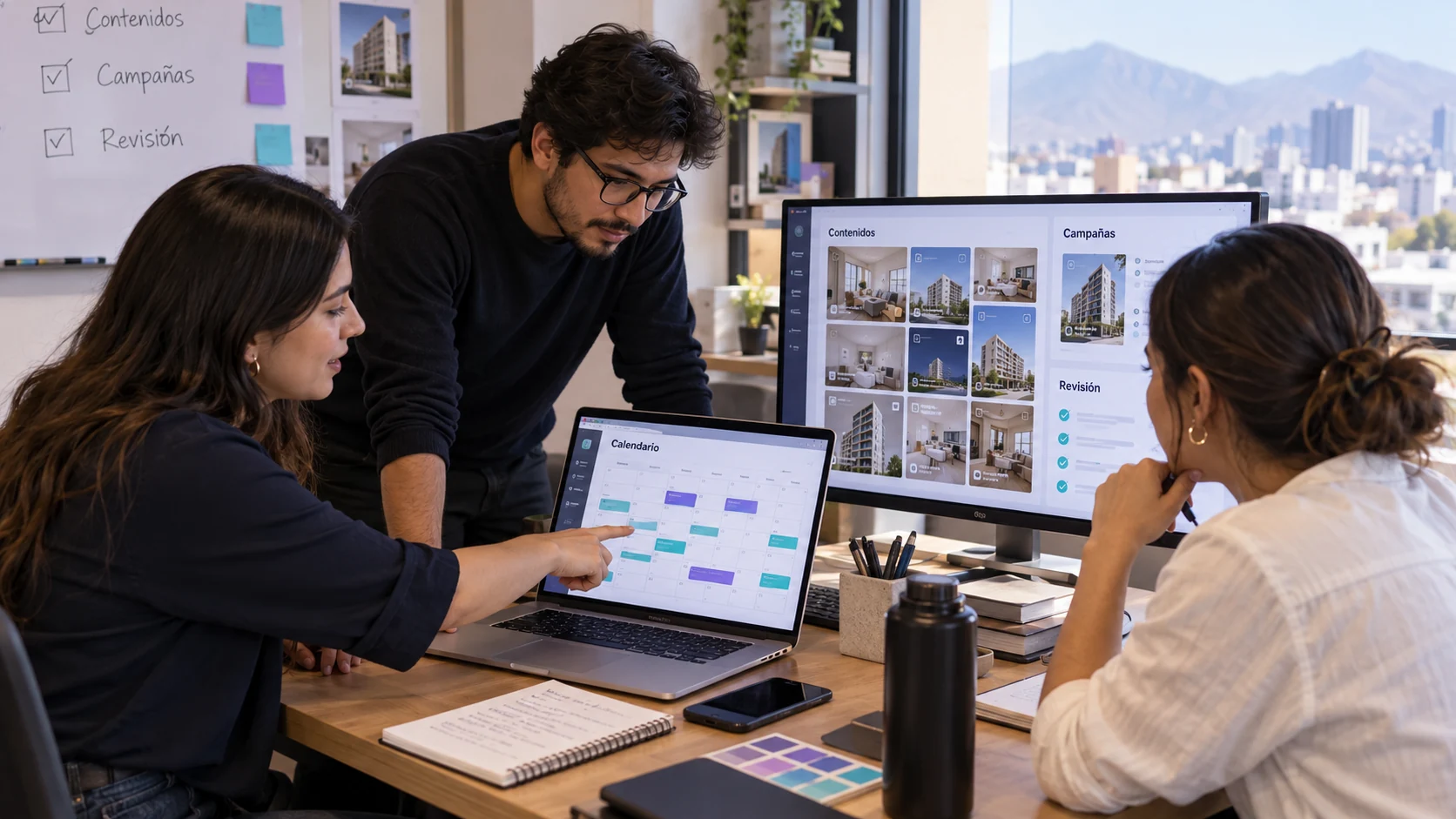 Coordinación de anuncios y piezas para campañas digitales