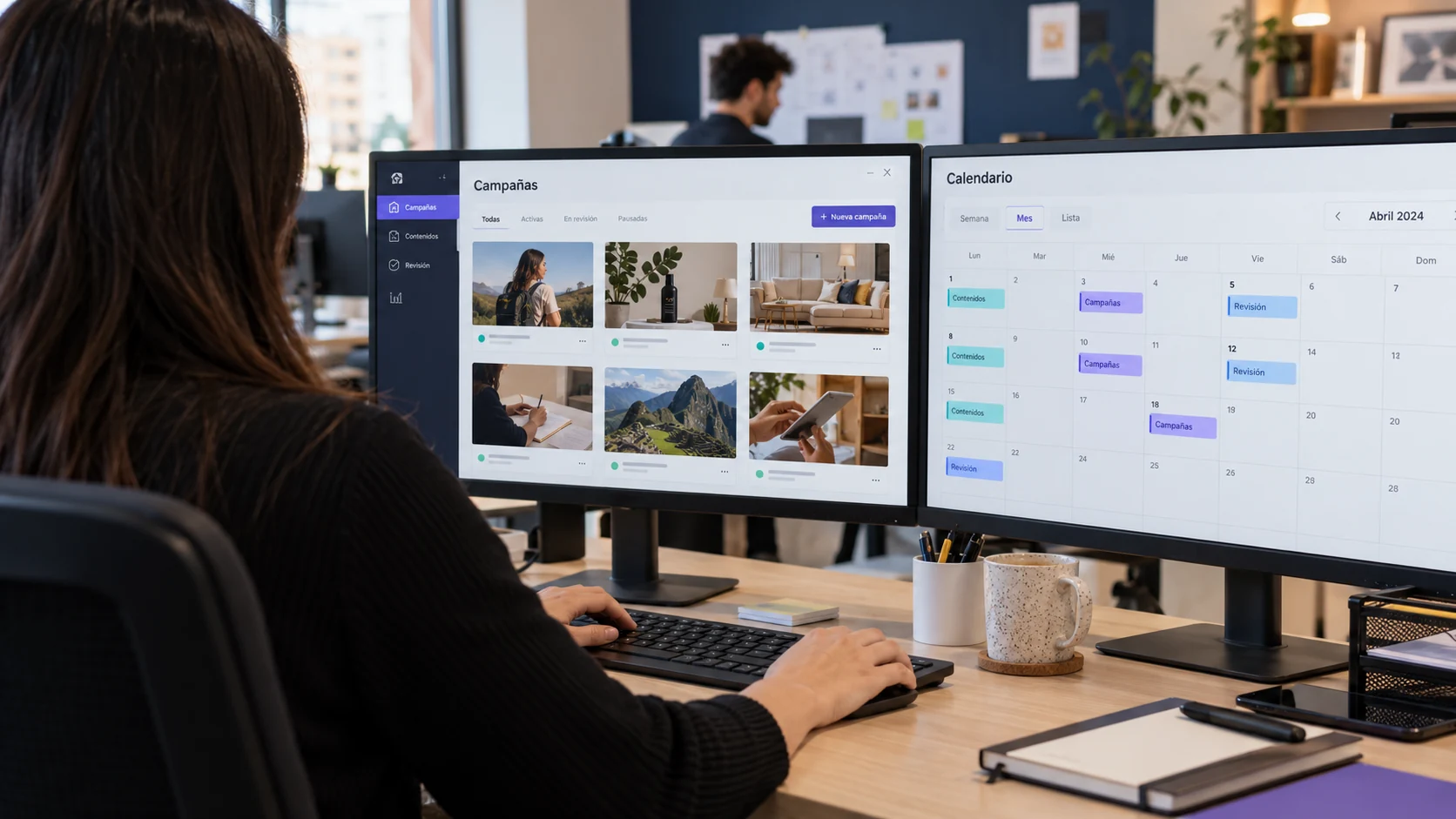 Diseño y desarrollo de una experiencia web en pantallas digitales
