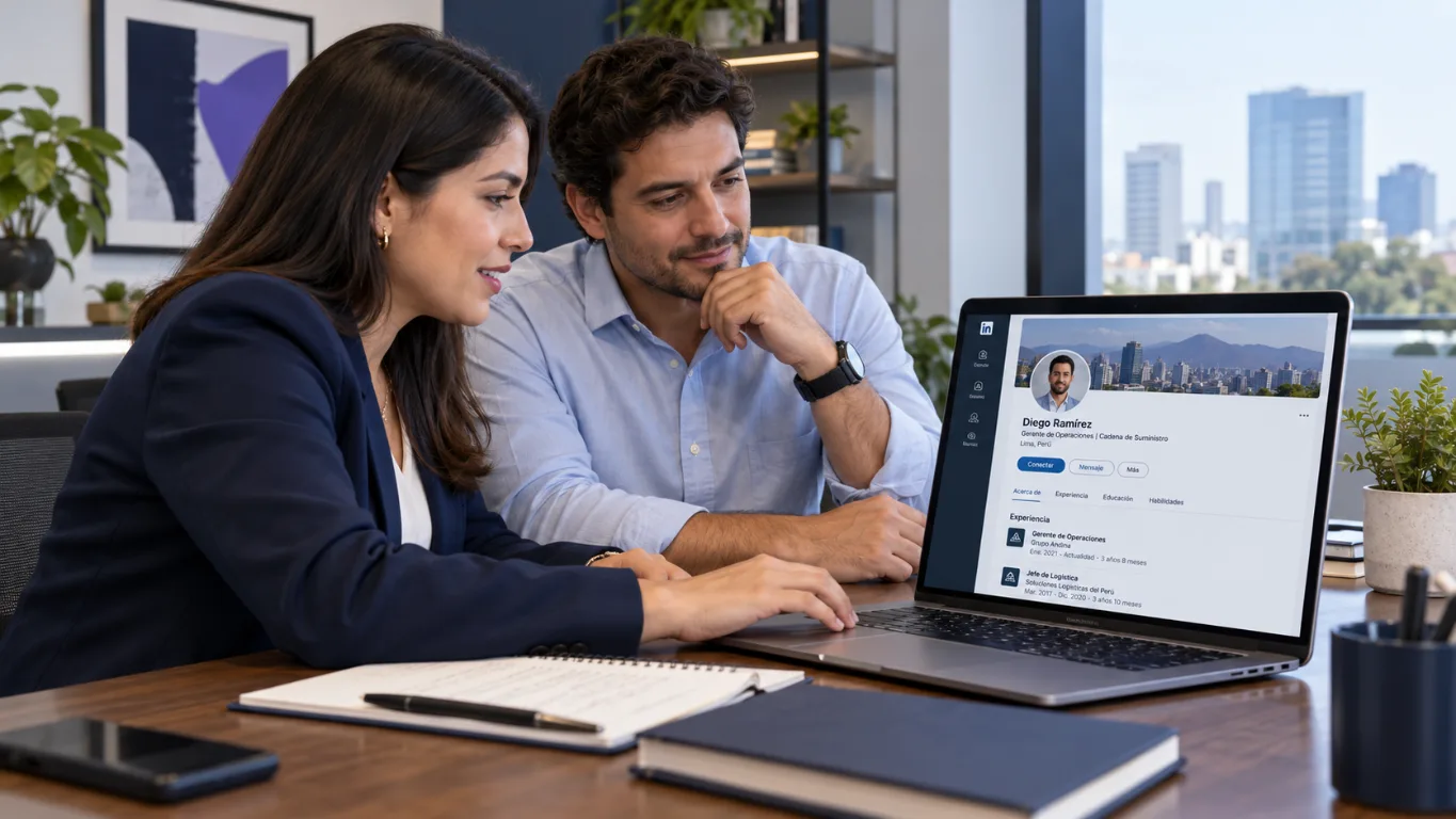 Consultoría de perfil profesional en LinkedIn