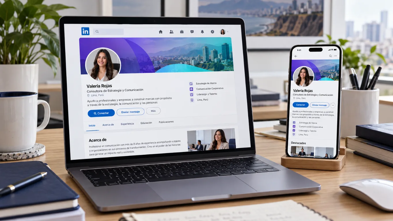 Perfil de LinkedIn renovado